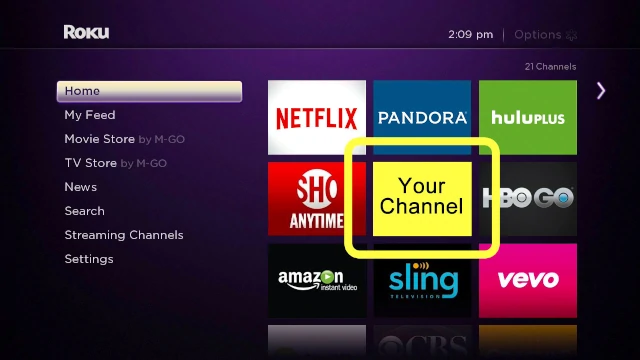 View Your Stream on Roku and Apple TV